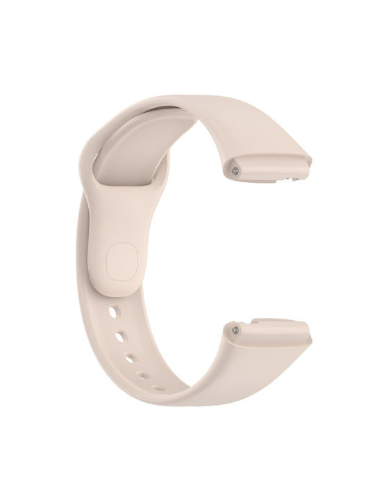 Λουράκι Σιλικόνης Μπεζ (Redmi Watch 3 Active)