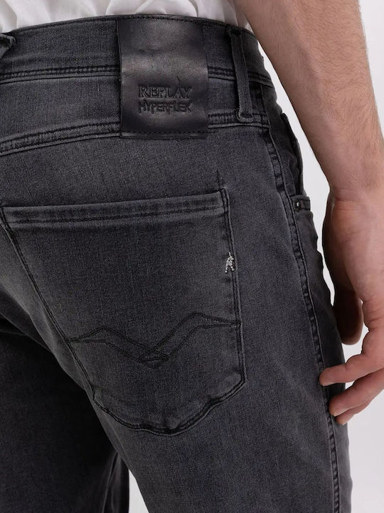 Replay Pantaloni de Bărbați din Jean BLACK M914Y.000.661ORB2-097