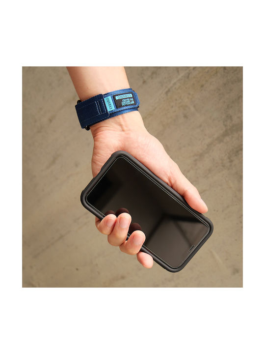 Erbord Armband Leder Blau (Fenix 5 / 5 Plus / 6 / 6 Pro / 7 / 7 Pro / 8 (47mm))