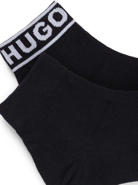 Hugo Femei Șosete Black 2Pachet