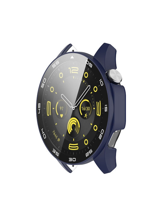 Plastic Case in Blue color for Huawei Watch GT 4 46mm