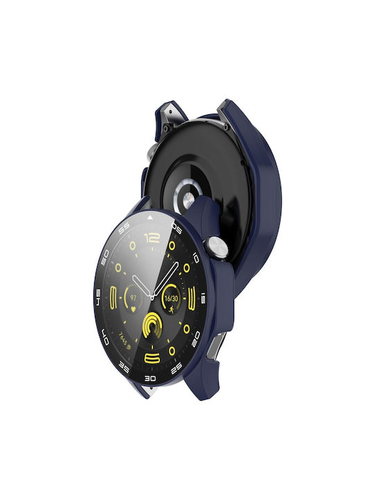 Plastic Case in Blue color for Huawei Watch GT 4 46mm