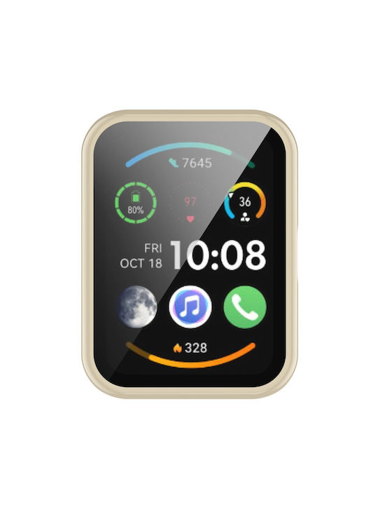 Πλαστική Θήκη σε Μπεζ χρώμα για το Huawei Watch Fit / Fit SE