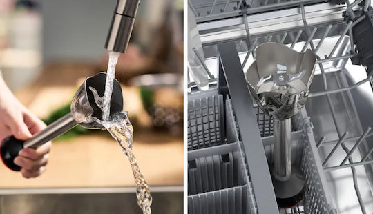 Bosch Serie 6 Ραβδομπλέντερ με Ανοξείδωτη Ράβδο 1000W Ασημί