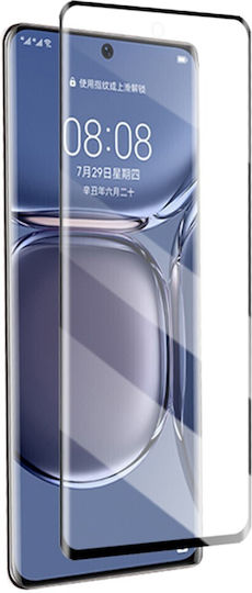 Mocolo Sticlă 0.3mm Adeziv complet Full Face Tempered Glass Negru (Huawei P50 Pro)
