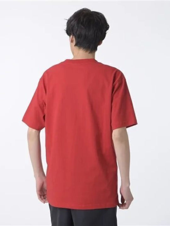 New Balance Ανδρικό T-shirt Κοντομάνικο Κόκκινο