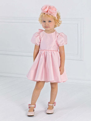 Designer's Cat Pink Baptism Dress