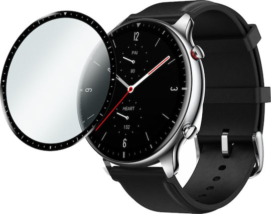 Erbord Full Face Tempered Glass για το Amazfit GTR 2 1τμχ