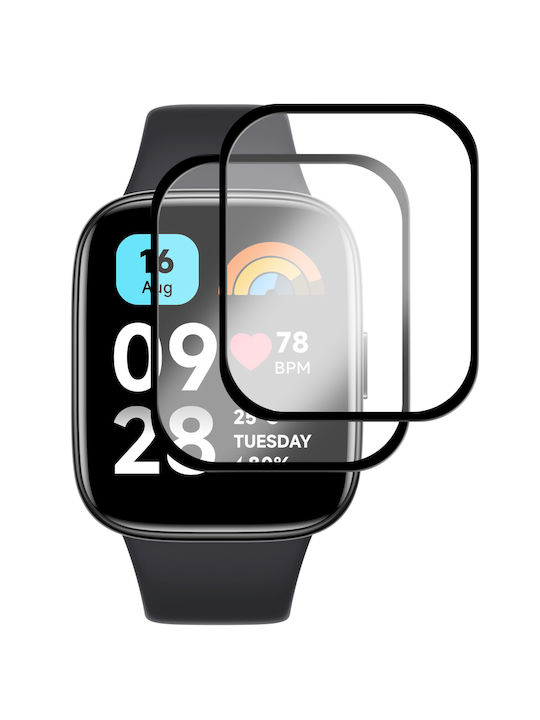 Erbord Vollflächig gehärtetes Glas für das Redmi Watch 3 1Stück