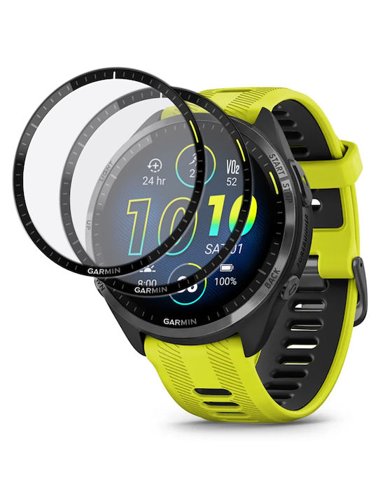 Erbord Закалено стъкло за цялото лице за Garmin Forerunner 965 1бр