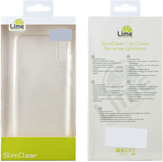 Lime Slimclear Back Cover Σιλικόνης Διάφανο (Redmi Note 13 Pro+)