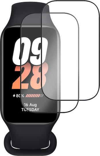 Erbord Full Face Tempered Glass for the Smart Band 8 1pcs