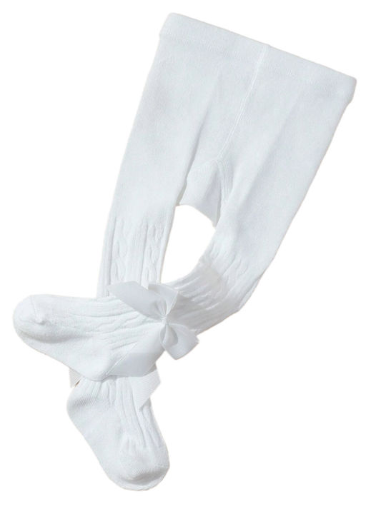 TakTakBaby Kinderstrumpfhose Gestreift White