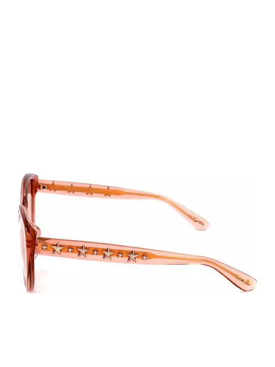 Jimmy Choo Sunglasses Pink with Acetate Frame & Pink Lens