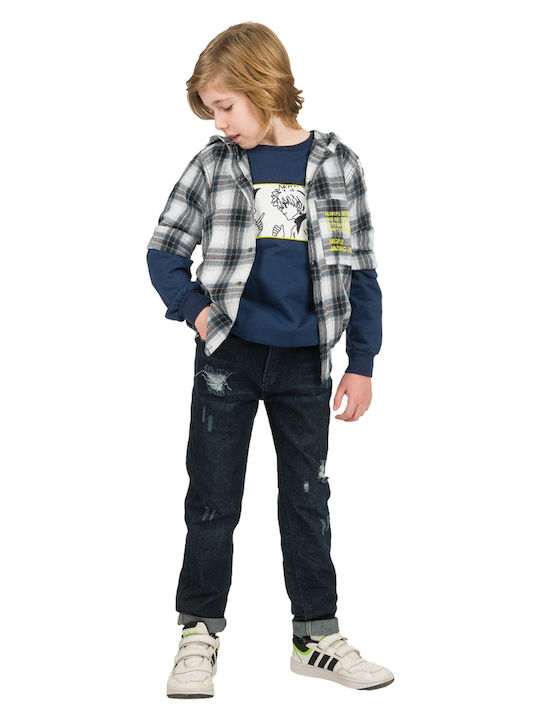 Energiers Kids Jeans Blue-Black