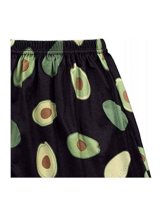 Set Pijamale pentru Femei Czarna (black)