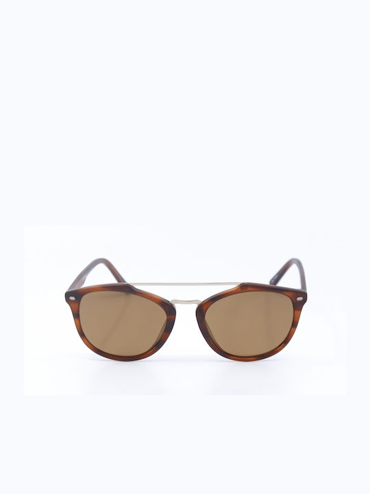 Monte Como Sunglasses with Brown Frame and Brown Lens DR80001 C3