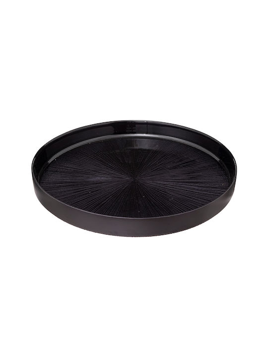 Secret de Gourmet Γυάλινη Ορντεβιέρα 5 Θέσεων Μαύρη Ø34cm 6τμχ