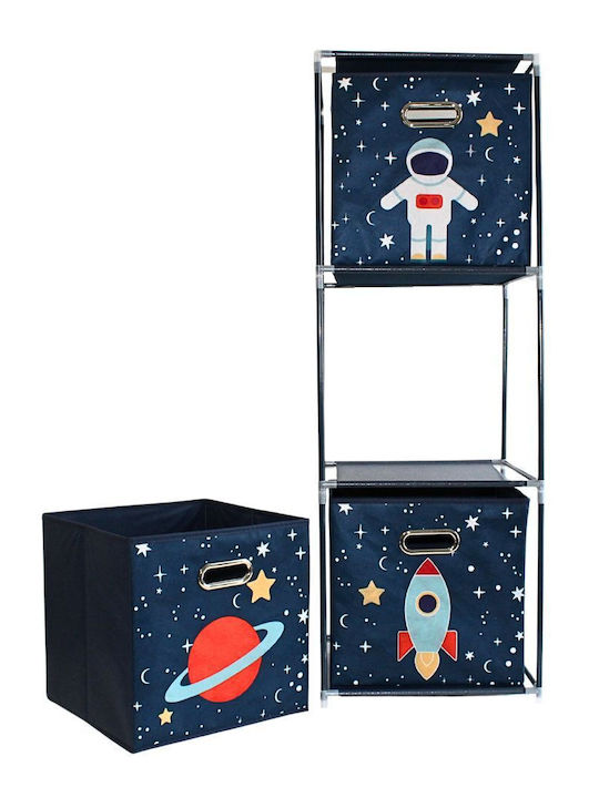 Koopman Toy Storage System made of Plastic Blue 35x35x102cm 1pcs