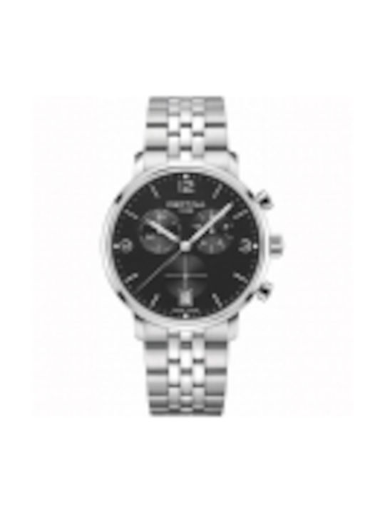 Certina Watch with Silver Metal Bracelet