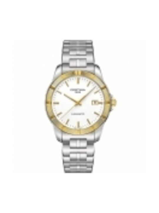 Certina Watch with Silver Metal Bracelet