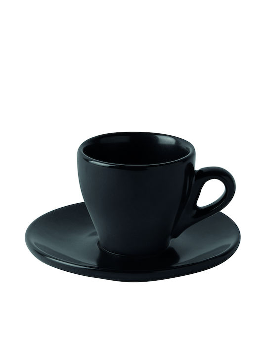 GTSA Porcelain Coffee Cup Set 70ml Black