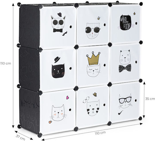 Modernhome Fabric Toy Storage System 110x110x110cm