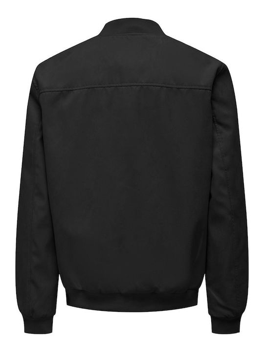Winter Jacket Bomber Black