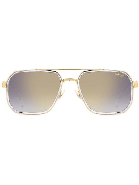 Carrera Sunglasses Χρυσά with Metal Frame & Gold Lens