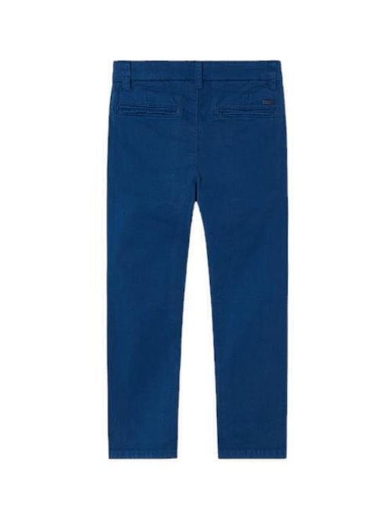 Kinder Hose Chino Stoff Rot Basic