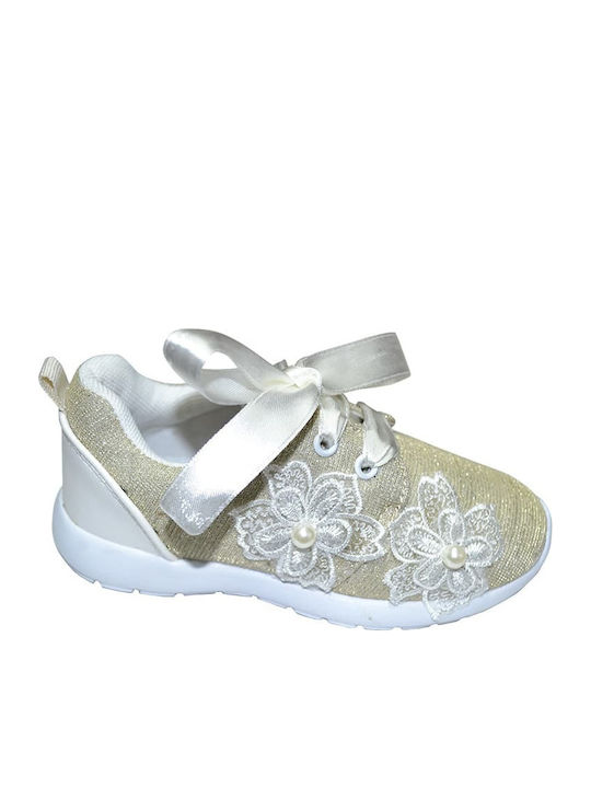 Kinder Sneakers Gold