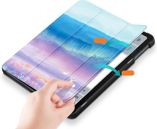 Deer In Mountains Flip Cover Durable Multicolour Huawei MatePad SE 10.4 2022