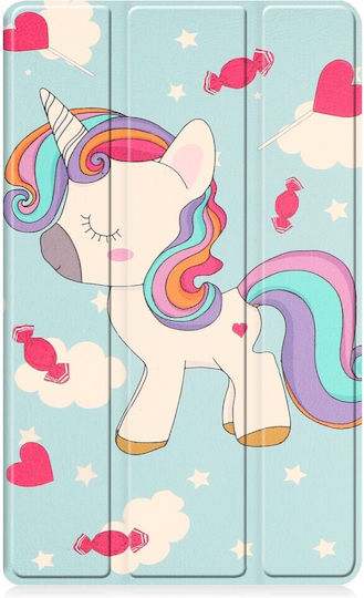 Unicorn Flip Cover Durabilă Multicoloră (Lenovo Tab M8 Gen 4 TB-300FU)