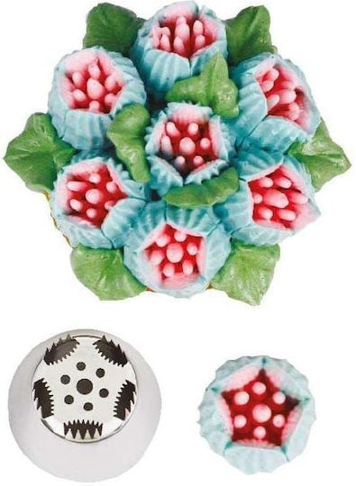 Decora Tülle für Konditorei Spritzbeutel Metallisch 1Stück 0263461 Decora Tülle für Konditorei Spritzbeutel Metallisch 1Stück 0263461