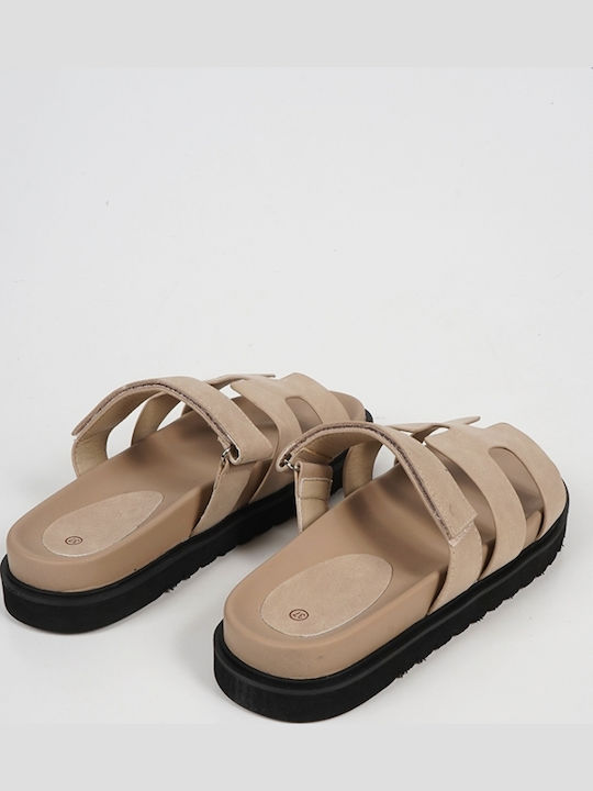 Γυναικεία Σανδάλια Flatforms Καφέ