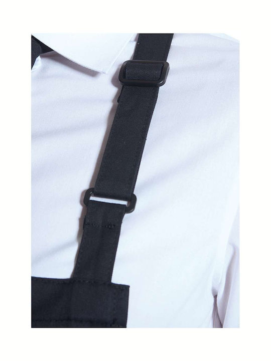 Karlowsky Waterproof Apron Black 86x72cm