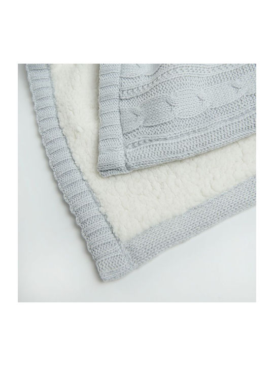 Cool Club Blanket Cot Fleece Gray