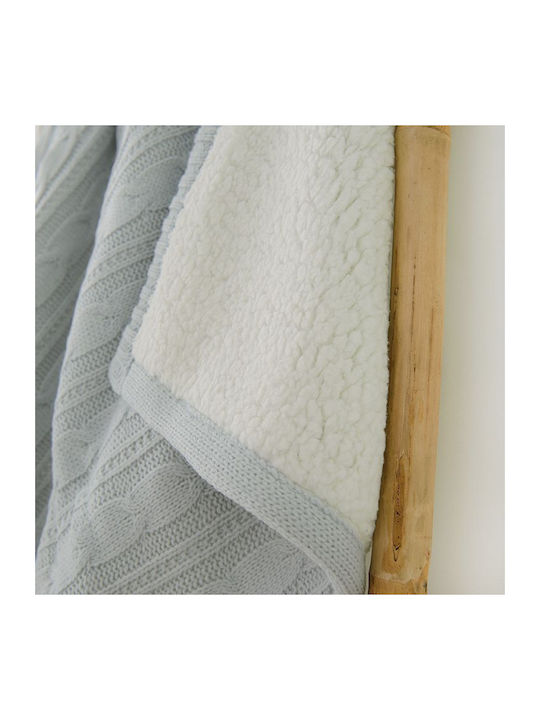 Cool Club Blanket Cot Fleece Gray
