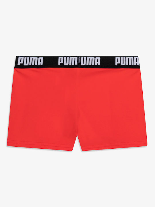 Puma Kids Swimwear Swim Shorts Red