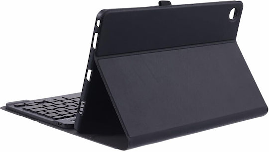 Flip Cover με Πληκτρολόγιο στα Αγγλικά US Μαύρη (Lenovo Tab M10 Plus Gen 3 TB-125F TB-128F)
