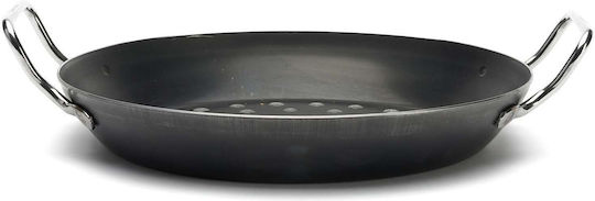 De Buyer Perforated Aluminum Baking Pan with Non-Stick Interior Coating 28cm