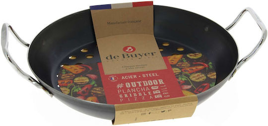 De Buyer Perforated Aluminum Baking Pan with Non-Stick Interior Coating 28cm