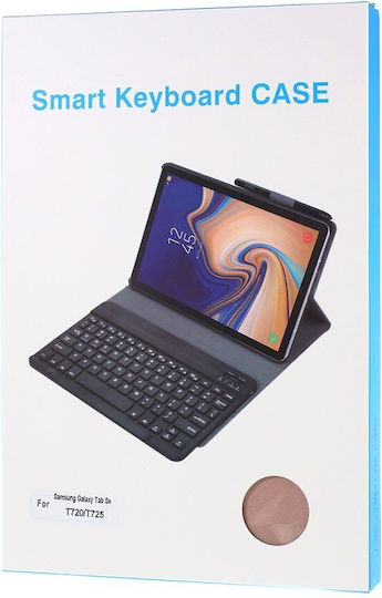 Flip Cover mit Tastatur Englisch US Rosa für Samsung Galaxy Tab S5e SM-T720