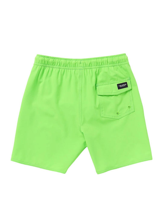 Volcom Lido Solid Kids Swimwear Swim Shorts Elg Green Volcom Lido Solid Kids Swimwear Swim Shorts Elg Green
