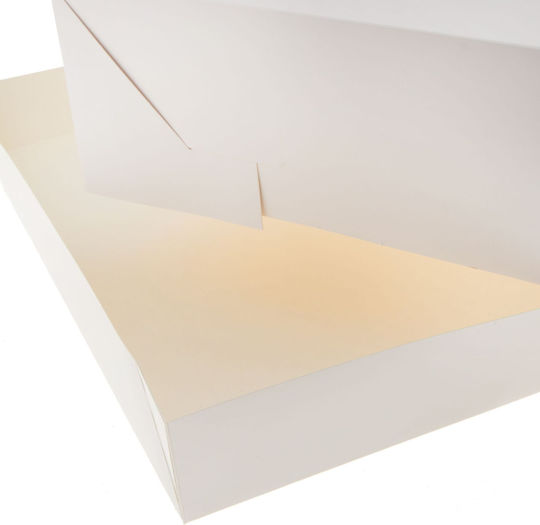Disposable Pastry Shop Paper Box 40x40x15cm