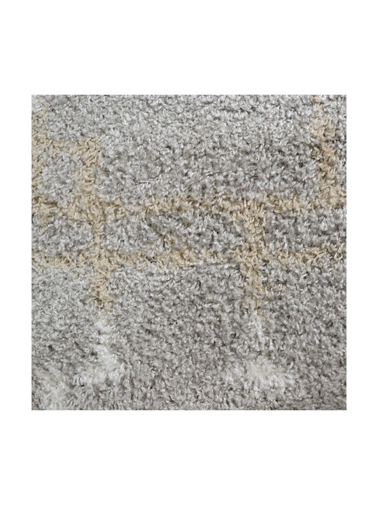 Saray Home Savana Rug Rectangular Shaggy Furry Grey