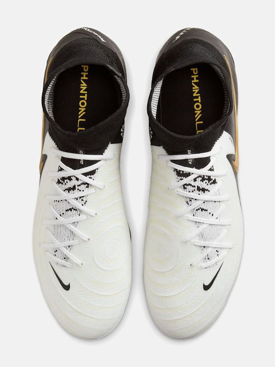 Nike Phantom Luna 2 Pro Football Shoes with Cleats White
