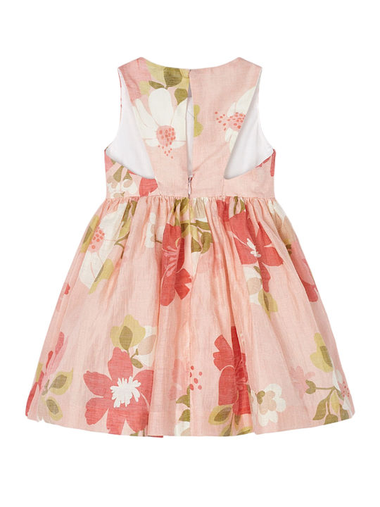Children's Dress Sleeveless Coral