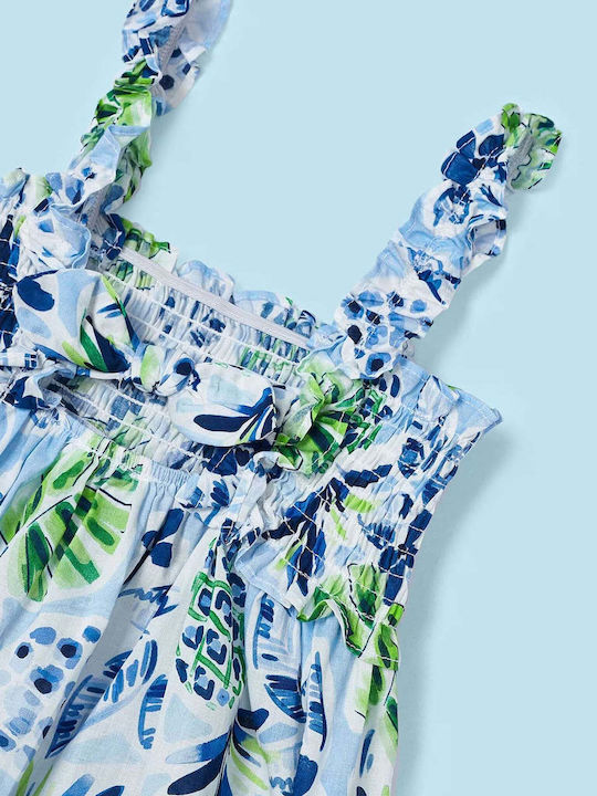 Kinderkleid Ärmellos Sky Blue