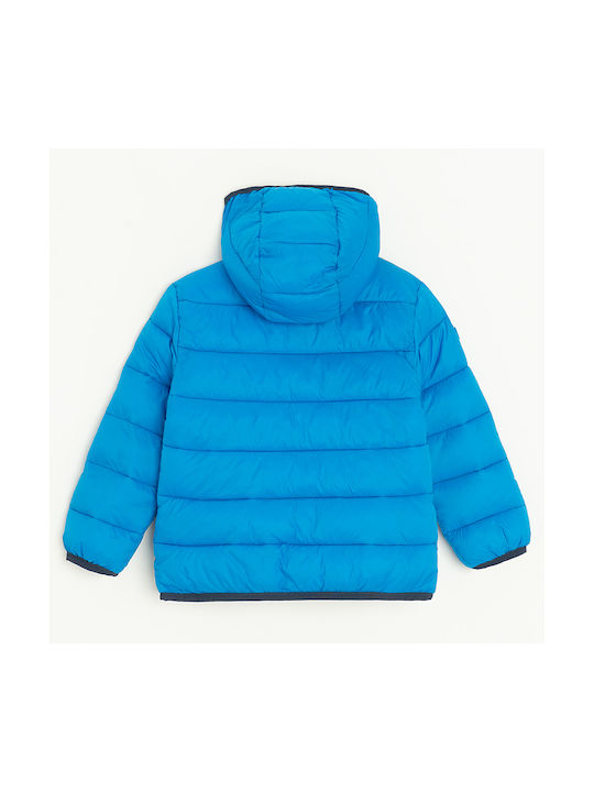 Kids Casual Jacket with Hood Blue